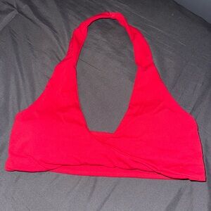 Garage Red Sports Bra